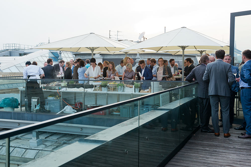 Immo-Sommernacht 2018 DACHTERRASSE